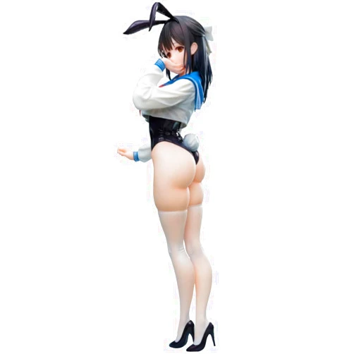 QAHEART Anime Illustration Figure JK Bunny Girl Figures Original Painting Kanna-chan Figure Statue Collectibles