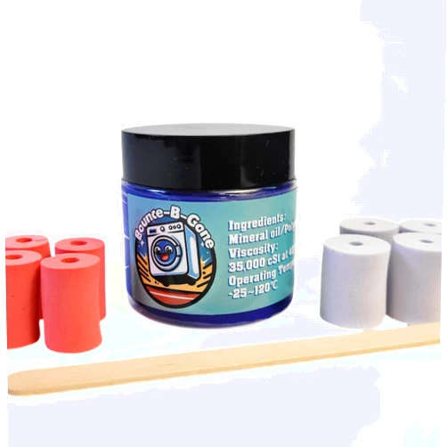 BENS APPLIANCES Ben's Appliances Washing Machine Suspension Grease Kit | Damping Grease | 50ml, with Foam Inserts For Whirlpool & Samsung, BA-80048 Bounce-B-Gone