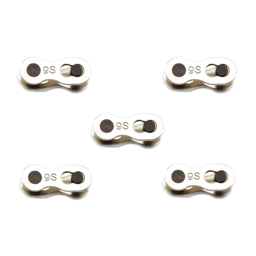 LAERPER 5 Pairs 10 Speed Quick Link Bike Chain Repair Tool Mountain Bicycle Chain Joint Connector MTB Magic Buckle Missing Link