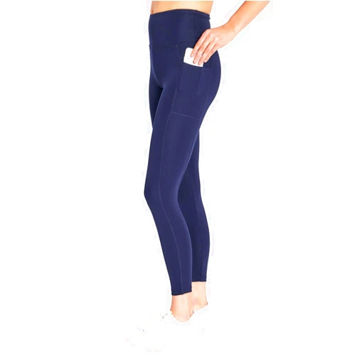 Bally Total Fitness Women's High Rise Side Pocket Ankle Legging