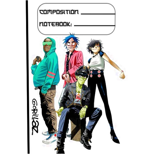 IDKR Kamal Gorillaz: Notebook 120 pages | 6
