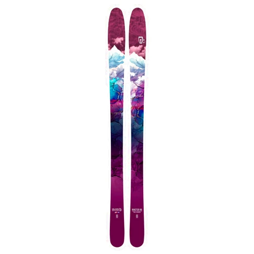 ICELANTIC Women's Riveter 85 Lightweight Durable Stable Alpine All-Mountain Snow Skis with Special Artwork, No Bindings Included