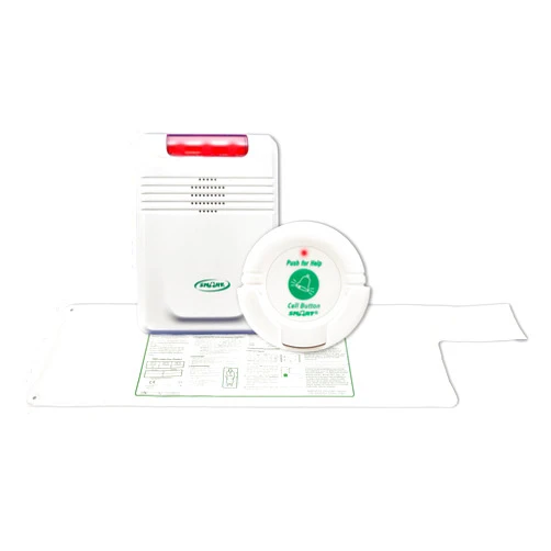 Smart Caregiver Corporation Smart Caregiver® Cordless 10in x 30in Bed Sensor pad with Nurse Call Button - Know When They get up or Need Help!
