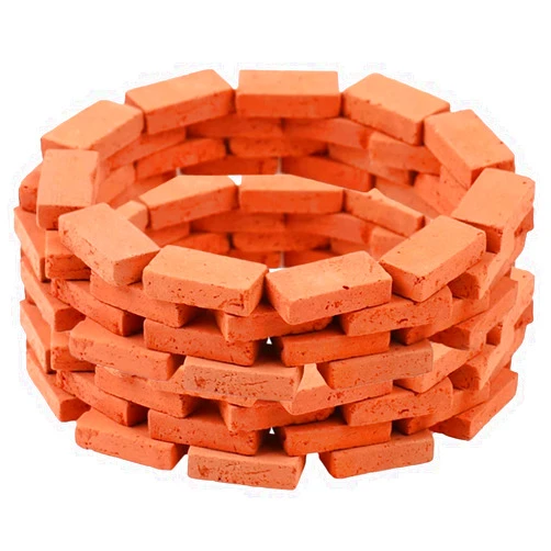 STOBOK 150pcs Red Mini Bricks Miniature Bricks Doll House Garden Accessories Mini Wall Bricks Simulation Tiny Bricks for Sand Box DIY Small Bricks for Crafts