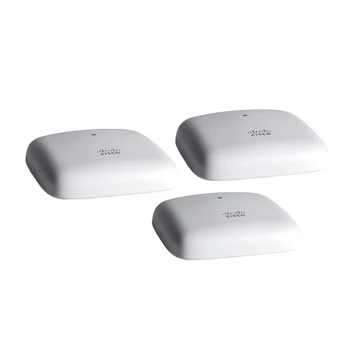 Cisco Business 140AC Wi-Fi Access Point, 802.11ac, 2x2, 1 GbE Port, Ceiling Mount,3 Pack Bundle,Limited Lifetime Protection (3-CBW140AC-B)