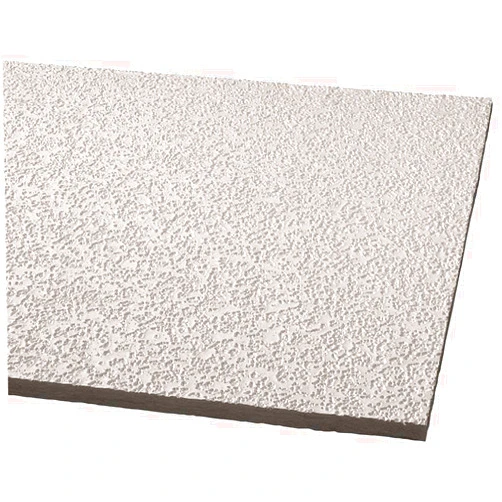 Armstrong Acoustical Ceiling Tile Random Fissured Humiguard Plus Square Lay In, 24 In. X 48 In. X 5/8 In., 16 Per Case