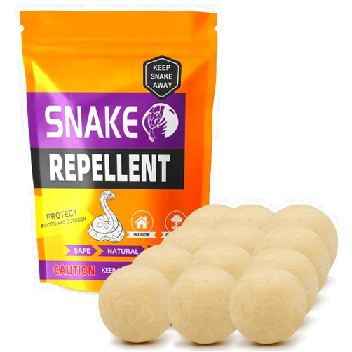 Dsdgkmk Snake Repellent for Yard Powerful, Backyard Snake Repellent Outdoor,Snake Away Repellent for Outdoors, Snake Repellent Pet Safe, Snake Deterrent Outdoor, Snake Repellent Indoor -12P