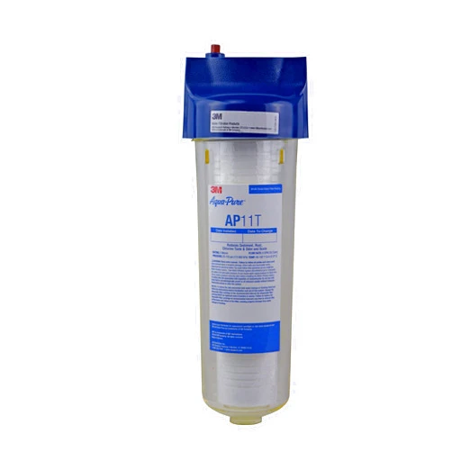 3M Aqua-Pure Standard Whole House 1-High Transparent Plastic Filter 3/4 NPT