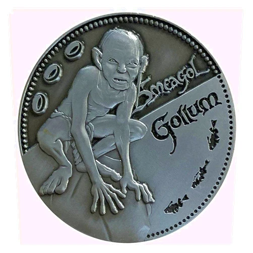 Fanattik Difuzed Lord of The Rings - Gollom - Limited Edition Coin, Multicolor, THG-LOTR02