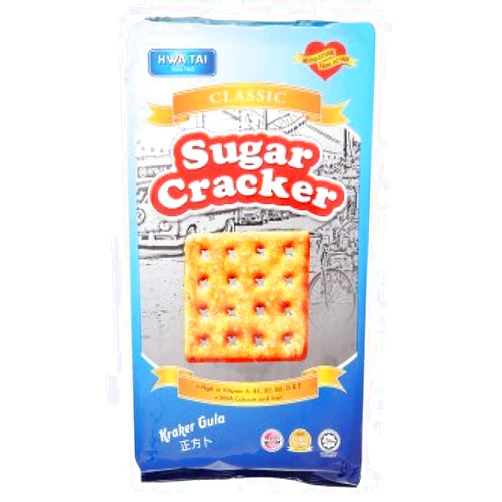 Hwa Tai Classic Sugar Crackers 380g (6 Packs)