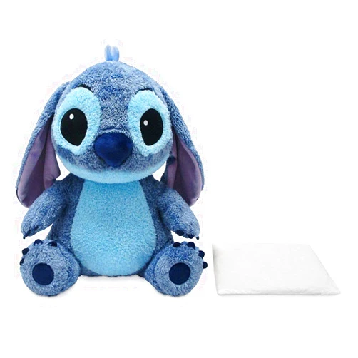Disney Store Official Weighted Plush - Stitch - Soft Stuffed Animal with Floppy Ears & Fuzzy Hair Tuft - 2.5 lb Removable Weight - Ideal Lilo & Stitch Toy for Snuggling