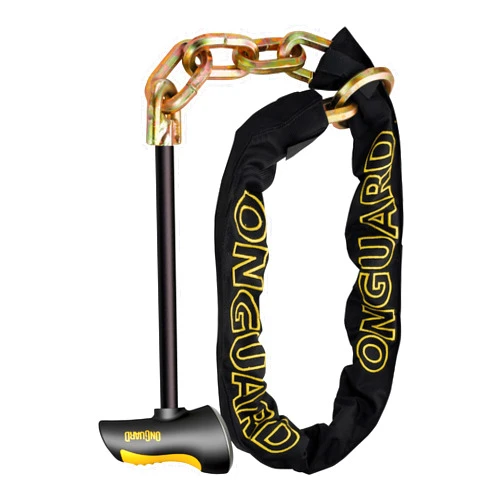 ONGUARD ONG: 8017LPT BEAST LOOP & T 4.54'x12mm W/BAR LOCK, Black