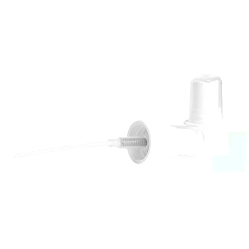 SKS Bottle & Packaging, Inc. 24/410, 4 3/4 tube Sprayers, White Ribbed Fine Mist Sprayers