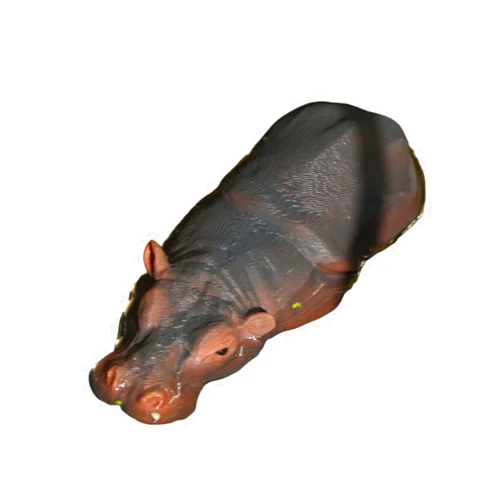 CravoFlow Hippo Pond Float Ornament - Resin Animal Sculpture for Water Decor, Lawn Garden Backyards Outdoor