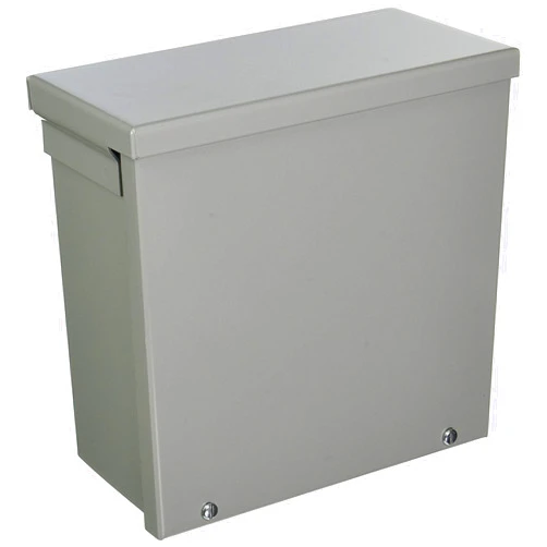 Hoffman A8R84 Enclosure, Metallc, 8In.H x 8In.W x 4In.D