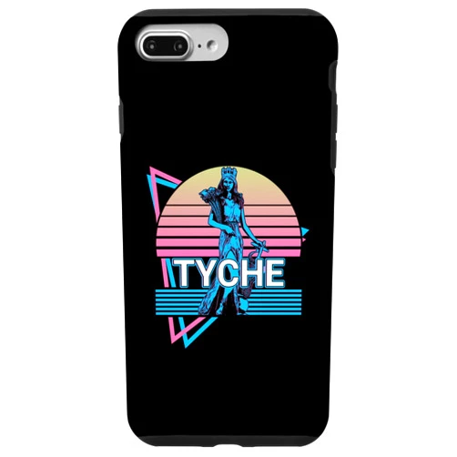 Goddess of Good Luck and Fortune Clothes iPhone 7 Plus/8 Plus Tyche Goddess of Good Luck and Fortune Retro Case