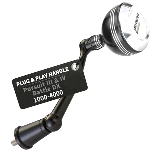MARVELURE Power Handle for Penn Pursuit III IV, Battle DX III IV Spinning Fishing Reel Replacement Handle