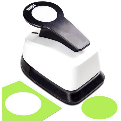Noonimum Hole Punch, 1.37 Inch Circle Punch, 35mm Circle Punches for Paper Crafts, Circle Cutter for DIY Handmade Crafting Scrapbook Tools Cards Arts Fun Projects