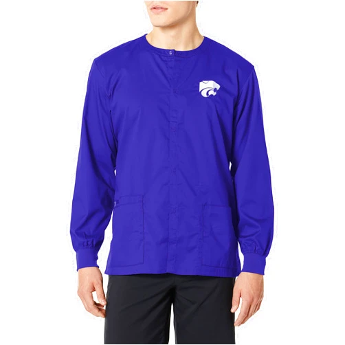 WonderWink Kansas State University Snap Front Jacket