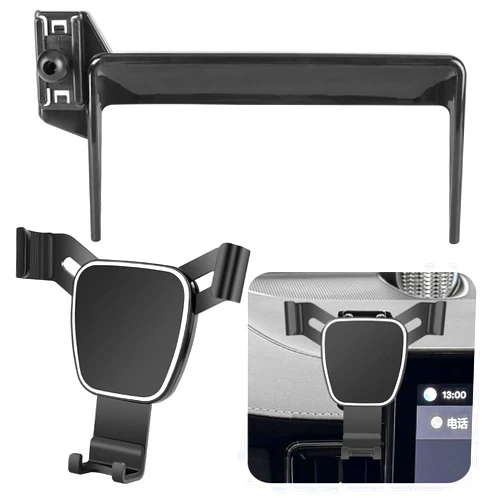 LUNQIN Car Phone Holder for Volvo XC60 2026，Volvo XC90 2026 Auto Accessories Navigation Bracket Interior Screen Decoration Dash Board Mobile Cell Phone Mount case