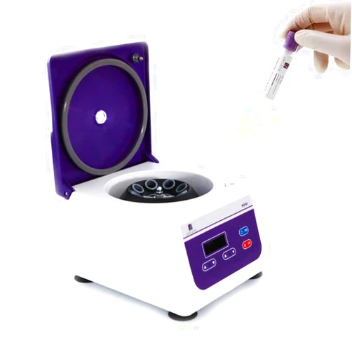 VIRTUOSE Professional PRP Centrifuge Machine 8 x 10ml/15ml, 300-4,000RPM(Max. 1860xg), with Time and Speed Control, Noise≤65dB.110V,LED Display Digital Betchtop Centrifuges