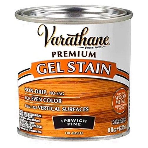 Varathane 358317 Premium Gel Stain, Half Pint, Ipswich Pine
