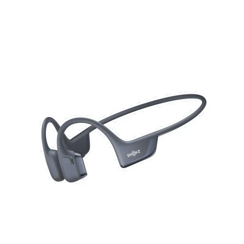 SHOKZ New OpenRun Pro 2 - Open-Ear, Bone Conduction Sport Headphones - with Reflective Strip - Sweat Resistant, Workout Headphones - Secure, Wireless, Comfortable Fit-Deep Bass and Smart Mic App