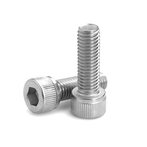 Junter 10pcs M8-1.0 x 25mm Fine Thread Metric A2 Stainless Steel Allen Blot Hex Socket Head Cap All Thread Screws DIN912