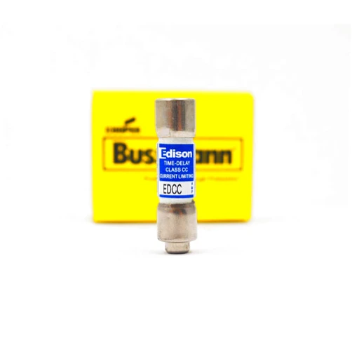 Bussmann Edison EDCC6.25 Fuse 6.25 Amp 600V Slow Blow Class CC Time Delay Fuse Bussmann EDCC-6.25