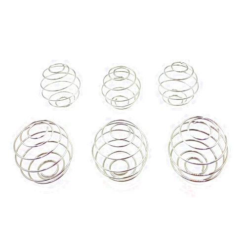 JIEPRO Stainless Steel Ball for Mixing Protein, 6 PCS Replacement Shaker Bottle Whisk Ball Milkshake Protein Wire Mixer Mixing 2.1 Inches