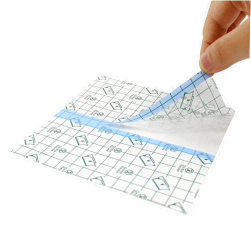 Eseige Transparent Waterproof Bandage 50 Pieces | 6 in x 8 in |-Clear Skin Protection Tape,Second Skin Bandage,Dressing Tape，Wound Water Resistant