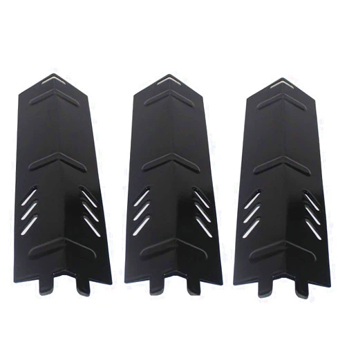 Criditpid BBQ-Element Grill Heat Plate Replacement Parts for Backyard Grill BY13-101-001-11, BY14-101-001-01, BY16-101-002-05, GBC1429W, Porcelain Steel Heat Tent Burner Cover for Uniflame GBC1329W.