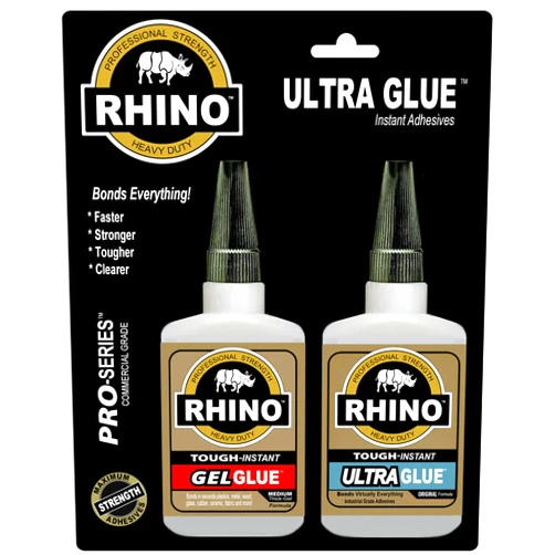 Rhino glue Ultra Kit, Heavy Duty 80 Gram Clear