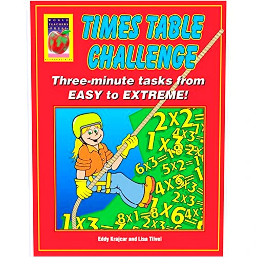 Didax Educational Resources Times Table Challenge Drill Activity