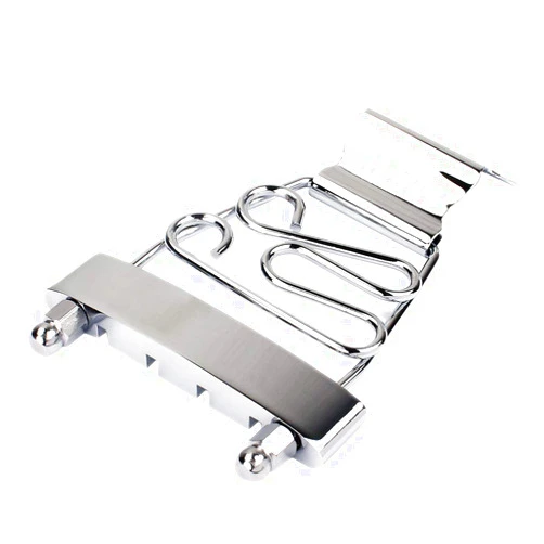 SUPVOX Bass trapeze tailpiece bridge wired frame for 4 string electric bass parts accessories