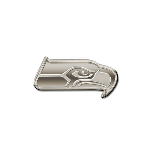 Rico Industries NFL Football Standard Oval Antique Nickel Auto Emblem for Car/Truck/SUV