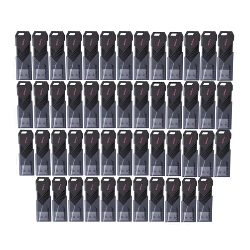 Kingston 64GB DataTraveler Exodia Onyx USB 3.2 Flash Drive (Matte Black) (50-Pack)