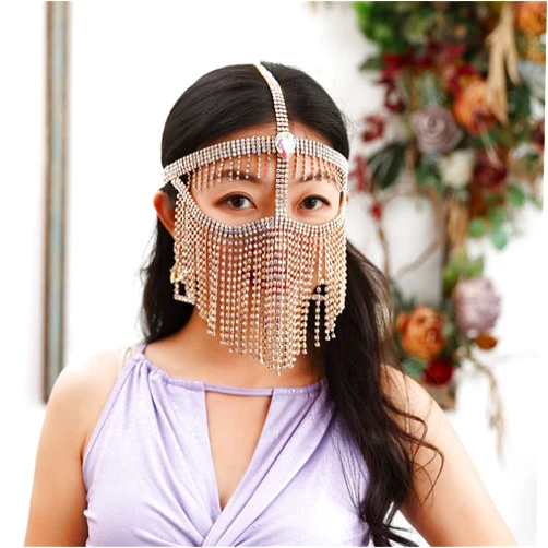 Alwinesd Vintage Belly Dance Costume Accessories Princess Tiara