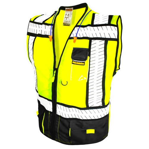KwikSafety - Charlotte, NC - SHERIFF & SPECIALIST Safety Vest [Multi-Use Pockets & Fishbone Tape] ANSI Tested OSHA