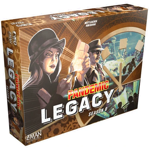 Z-Man Games Pandemic Legacy Season 0 Board Game | Board Game for Adults and Family | Cooperative Board Game | Ages 14+ | 2 to 4 Players | Average Playtime 60 Minutes | Made by Z-Man Games