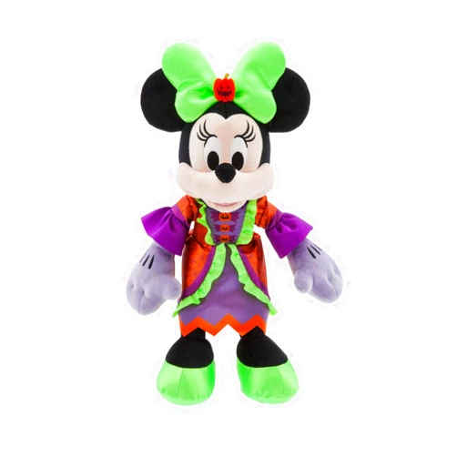 Disney Store Official Minnie Mouse Halloween Plush – Medium 15 Inch, Halloween Plushie, Halloween Decorations, Minnie Mouse Plush, for Kid