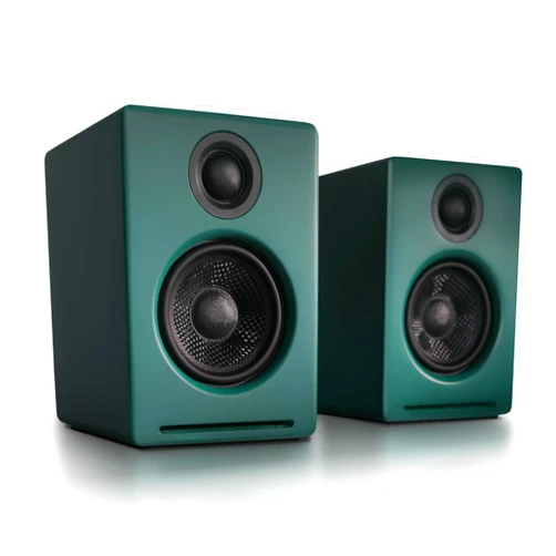 Audioengine A2+ Desktop 24 Bit Limited Edition Wireless Bluetooth Desktop Speakers - 60W Computer Speakers for Music and Gaming Accessories