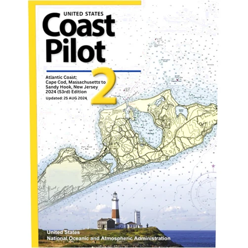 By NOAA (Author), United States National Oceanic and Atmospheric Administration (Author) United States Coast Pilot 2 Atlantic Coast: Cape Cod, Massachusetts to Sandy Hook, New Jersey 2024 (53rd) Edition: Updaed: 25 AUG 2024 (United States Coast Pilot 2024)