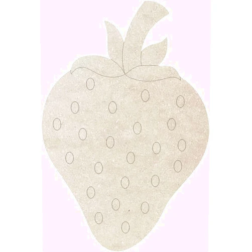NEXTCraft Blank Strawberry Wooden MDF 3