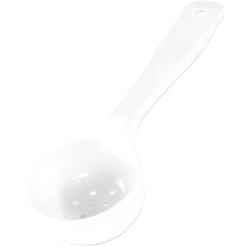 Carlisle FoodService Products 492702 Solid Short Handle Portion Control Spoon