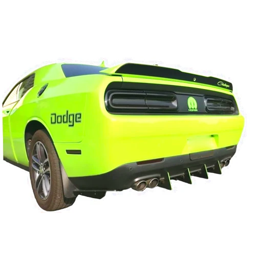 Authority Motorsport LLC Rear Diffuser Kit V7 R2 Compatible with Dodge Challenger 2015-2023