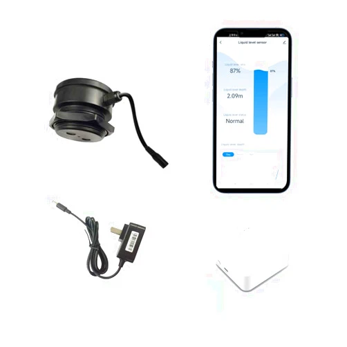 EPTTECH TLC2206-ZB ZigBee Mobile APP Remote WiFi Real-time Reminder Contactless Waterproof IP67 Household Industrial Accurate Liquid Water Oil Level Tank Monitor Sensor Controller Alarm Indicator