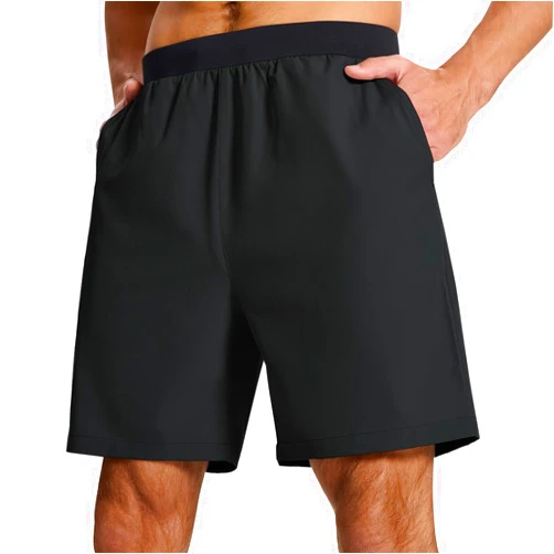 SNOWTEN Men's Running Athletic Workout Gym Shorts Lightweight Quick Dry for Men Active with Hidden Zip Pocket