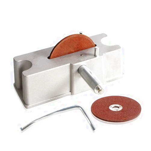 Edicapo Aluminum Manual Piston Ring Filer with 120 Grit Grinding Wheels