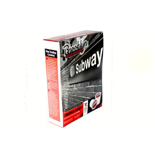 Brooklyn Beans Brooklyn Bean Roastery Coffee Cinnamon Flavored Subway Single Serve Cup
